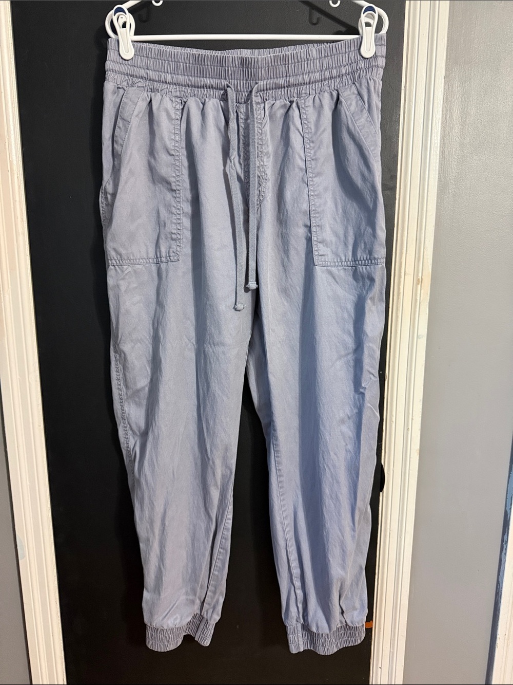 a new day High Waist Drawstring Cargo Joggers Size: L Inseam: 27”